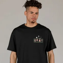 Grimey Camiseta The Basic Instinct Regular - Black - Summer 23 Fashion