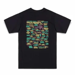 Grimey Camiseta The Brave Junction Regular - Black - Summer 23 Store