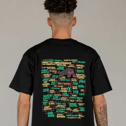 Grimey Camiseta The Brave Junction Regular - Black - Summer 23 Store