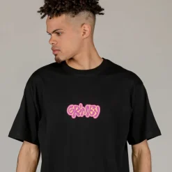 Grimey Camiseta The Brute Force Regular - Black - Summer 23 Outlet
