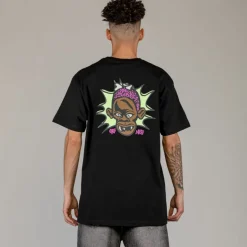 Grimey Camiseta The Brute Force Regular - Black - Summer 23 Outlet