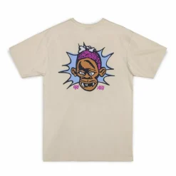 Grimey Camiseta The Brute Force Regular - Cream - Summer 23 Outlet