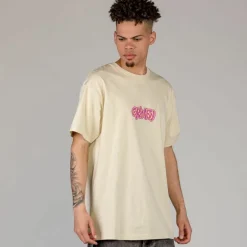 Grimey Camiseta The Brute Force Regular - Cream - Summer 23 Outlet