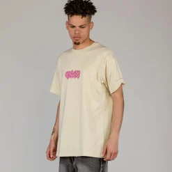 Grimey Camiseta The Brute Force Regular - Cream - Summer 23 Outlet