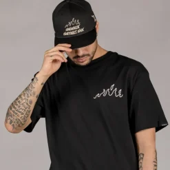 Grimey Camiseta The Burn Away Tee - Black - Winter 22 New