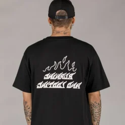 Grimey Camiseta The Burn Away Tee - Black - Winter 22 New