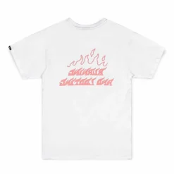 Grimey Camiseta The Burn Away Tee - White - Winter 22 Shop