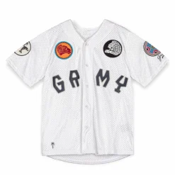 Grimey Camiseta The Clout Mesh Baseball - White - Spring 23 Shop