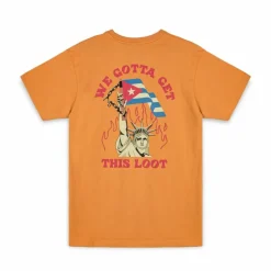 Grimey Camiseta The Cuban Linx Regular - Orange - Fw23 Cheap