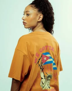 Grimey Camiseta The Cuban Linx Regular - Orange - Fw23 Cheap