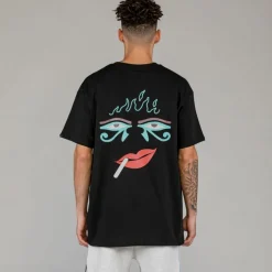 Grimey Camiseta The Light Me Up (Fire Route) - Black - Spring 23 Best