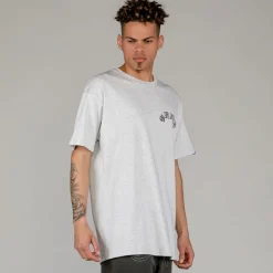 Grimey Camiseta The Light Me Up (Fire Route) - Sport Grey - Spring 23 New