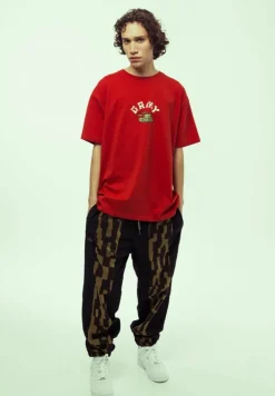 Grimey Camiseta The Move On Over (Lucky Dragon) - Red - Ss24 New