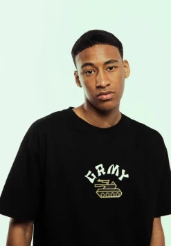 Grimey Camiseta The Move On Over (Lucky Dragon) - Black - Ss24 Online
