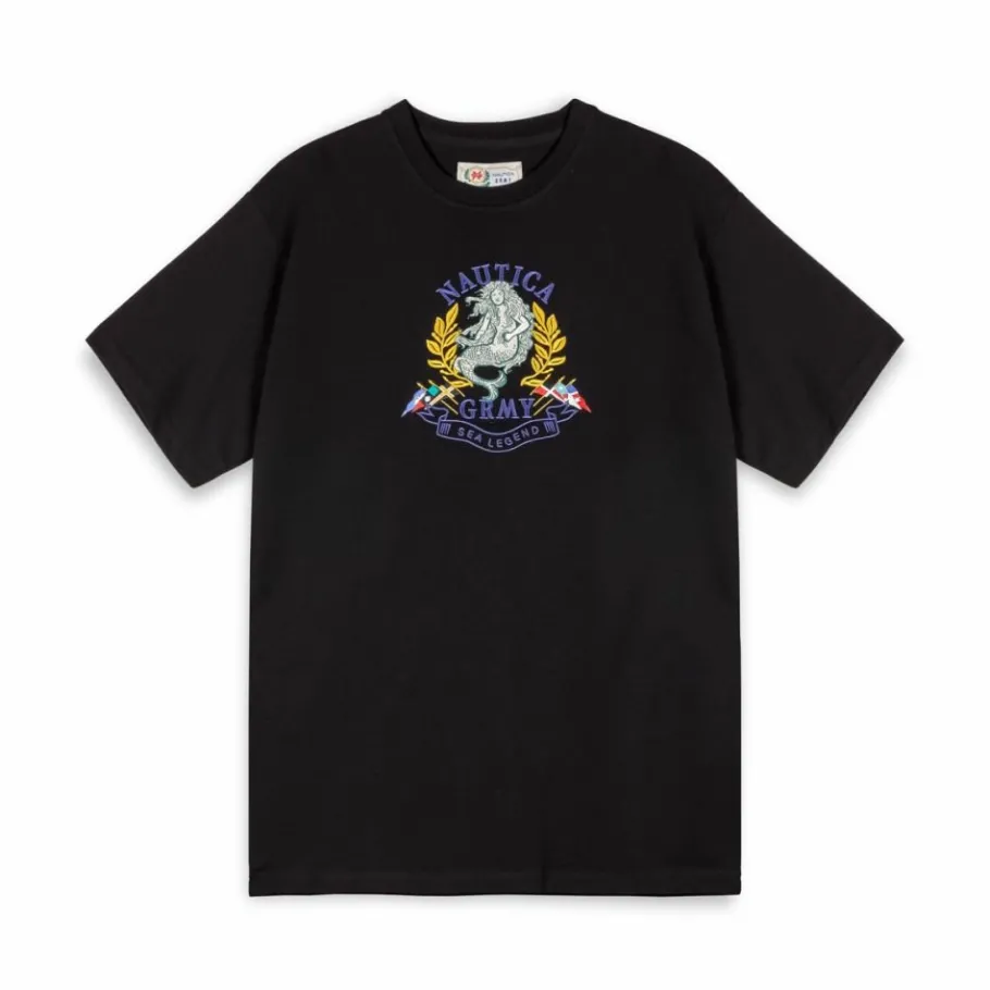 Grimey Camiseta The Sea Legend Nautica X Grmy - Black - Ss24 Discount