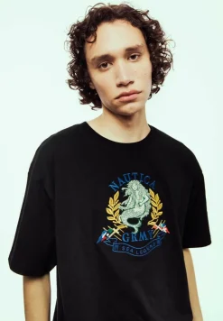 Grimey Camiseta The Sea Legend Nautica X Grmy - Black - Ss24 Discount