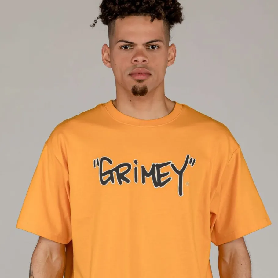 Grimey Camiseta The Tag Regular - Orange - Summer 23 Clearance