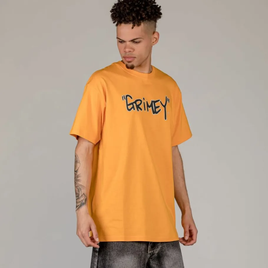 Grimey Camiseta The Tag Regular - Orange - Summer 23 Clearance