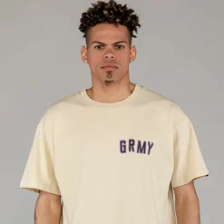 Grimey Camiseta The Toughest - Cream - Spring 23 Clearance