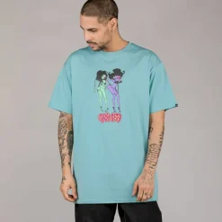 Grimey Camiseta The Troubleshooter - Blue - Winter 22 Best