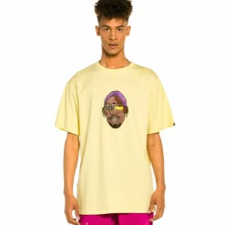 Grimey Camiseta "The Worm" - Yellow - Summer 22 Cheap