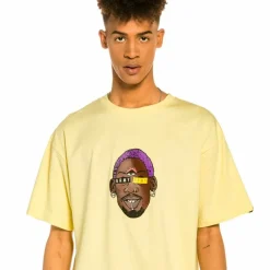 Grimey Camiseta "The Worm" - Yellow - Summer 22 Cheap