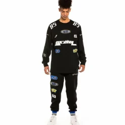 Grimey Camiseta Manga Larga "Arch Rival" - Black - Spring 22 Cheap