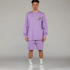 Grimey Camiseta Manga Larga Ufollow - Lilac - Spring 23 Store
