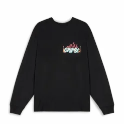 Grimey Camiseta Manga Larga Jurassic Proud - Black - Ss24 Hot