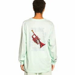 Grimey Camiseta Manga Larga "Jazz Thing" - Light Blue - Fall 21 Outlet