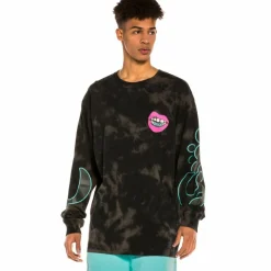Grimey Camiseta Manga Larga "Day Dreamer" Bleached - Black - Spring 22 New