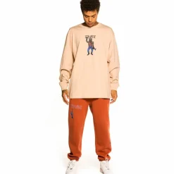 Grimey Camiseta Manga Larga "Jazz Thing" - Cream - Fall 21 Store