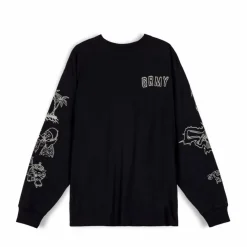 Grimey Camiseta Manga Larga The Toughest - Black - Spring 23 Best