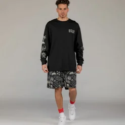 Grimey Camiseta Manga Larga The Toughest - Black - Spring 23 Best