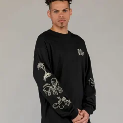 Grimey Camiseta Manga Larga The Toughest - Black - Spring 23 Best