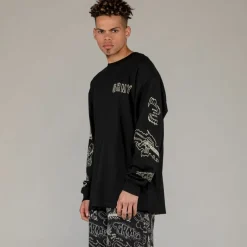 Grimey Camiseta Manga Larga The Toughest - Black - Spring 23 Best