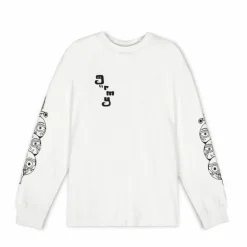 Grimey Camiseta Manga Larga "Lust Mantra" - White - Fall 22 Discount