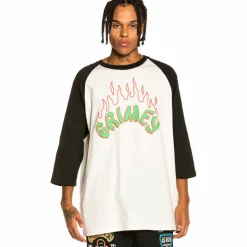 Grimey Camiseta Raglan "Destroy All Fear" - Black - Fall 21 Sale