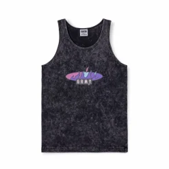 Grimey Camiseta Tirantes Cloven Tongues Stone - Washed Black - Summer 23 Outlet
