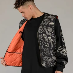Grimey Chaleco The Toughest - Orange - Spring 23 Shop