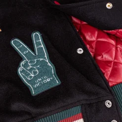 Grimey Chaqueta Baseball Nablus - Black - Fw23 Clearance