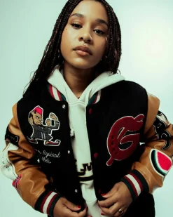 Grimey Chaqueta Baseball Nablus - Black - Fw23 Clearance