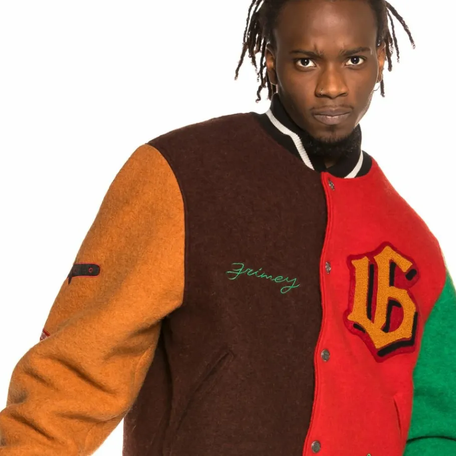 Grimey Chaqueta Baseball "The Loot" - Multicolor - Spring 21 Discount