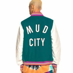 Grimey Chaqueta Baseball Acknowledge Ss20 Green Clearance