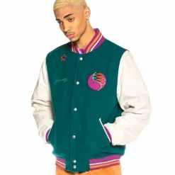 Grimey Chaqueta Baseball Acknowledge Ss20 Green Clearance