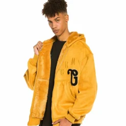 Grimey Chaqueta Bomber Jungle Punch Suede Hood - Brown - Spring 22 Outlet