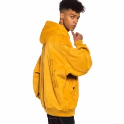 Grimey Chaqueta Bomber Jungle Punch Suede Hood - Brown - Spring 22 Outlet