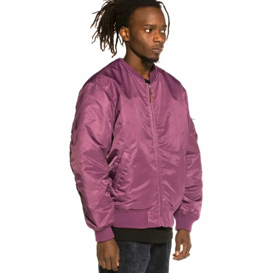 Grimey Chaqueta Bomber Reversible "Liveution" - Purple - Spring 21 Sale