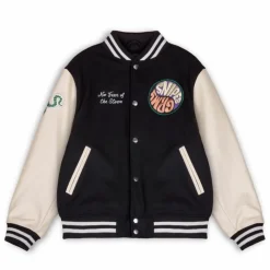 Grimey Chaqueta De Baseball "Snipes X True Roots" - Black - Fall 22 Best Sale