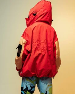 Grimey Chaqueta Back At You - Red - Fw23 Shop